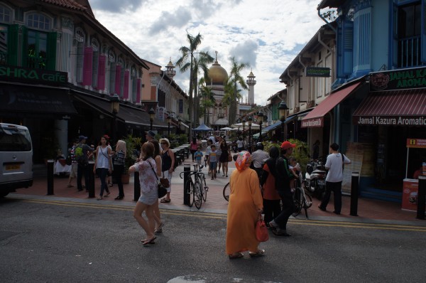 Walking around Arab Street