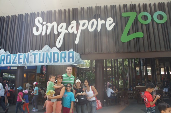 Day 4:  Met up with cousins that are living in Singapore and spent the day at the zoo.